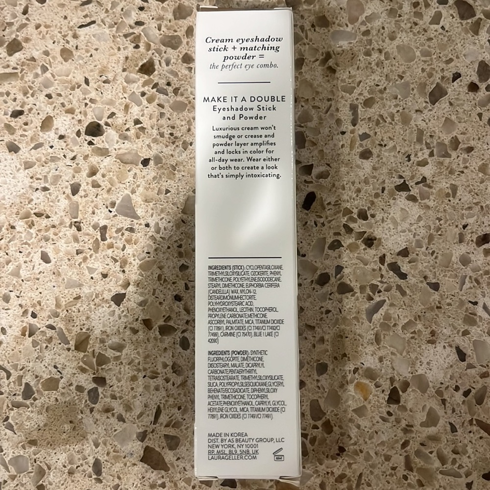 💕HP💕NIB!Laura Geller “Make it a double” cream eyeshadow stick &powder Absinthe - Picture 3 of 4